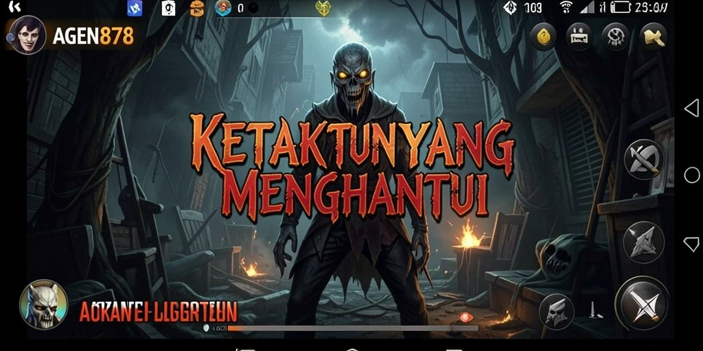 Tampilkan gameplay menegangkan dengan suasana Horror yang mencekam.