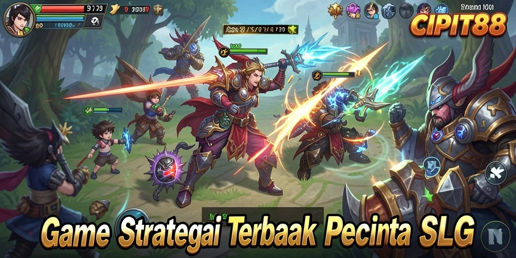Tampilan gameplay <strong>CIPIT88</strong> menampilkan strategi yang intens dan pengelolaan pasukan.