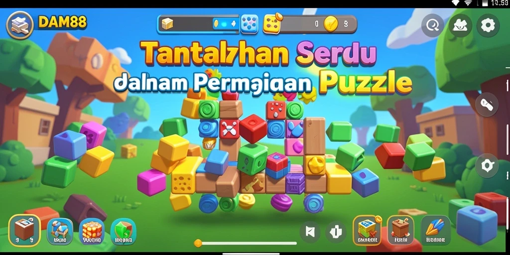 Tampilan gameplay yang menantang dalam DAM88.