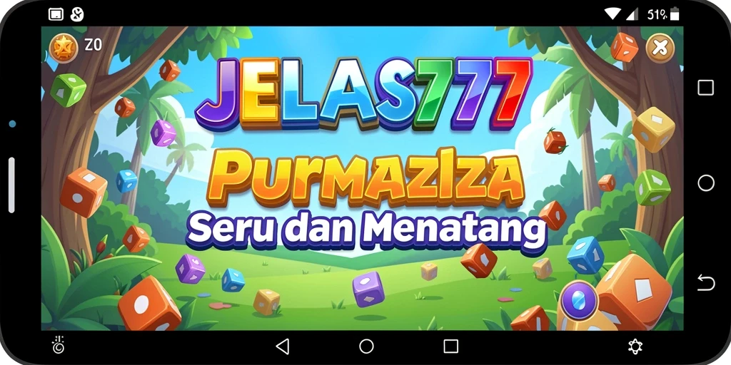 Tampilan gameplay menantang dari JELAS777 dengan puzzle seru.