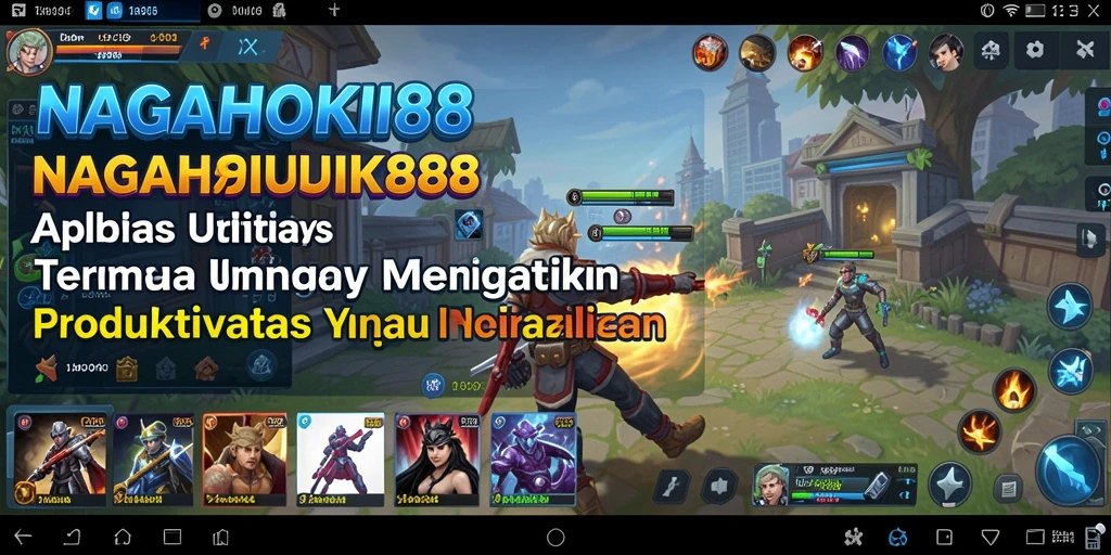 Tampilan antarmuka NAGAHOKI88 yang memudahkan penggunaan aplikasi Utility.