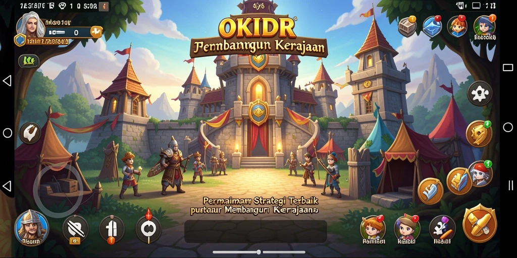 Gameplay OKIDR yang menegangkan dan strategi mendalam.