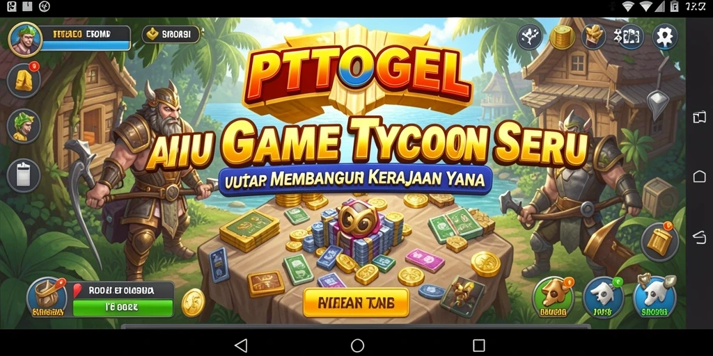 Screenshot PTTOGEL menampilkan gameplay Tycoon yang seru dan interaktif.
