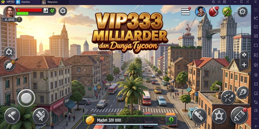 Gameplay VIP333 yang mendebarkan dalam membangun kerajaan bisnis.